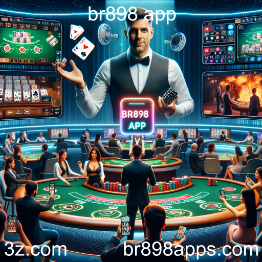 A Experiência Autêntica dos Jogos com Live Dealer no br898 App